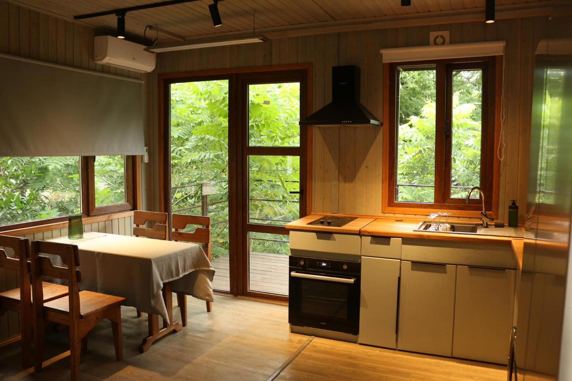 Modular House Green Zyland Y Batoemi Buitenkant foto